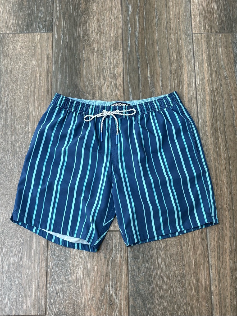 Bonobos Men’s Striped Swim Shorts SZ M